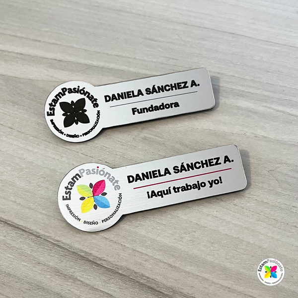 Piochas Personalizadas para Identificación con forma