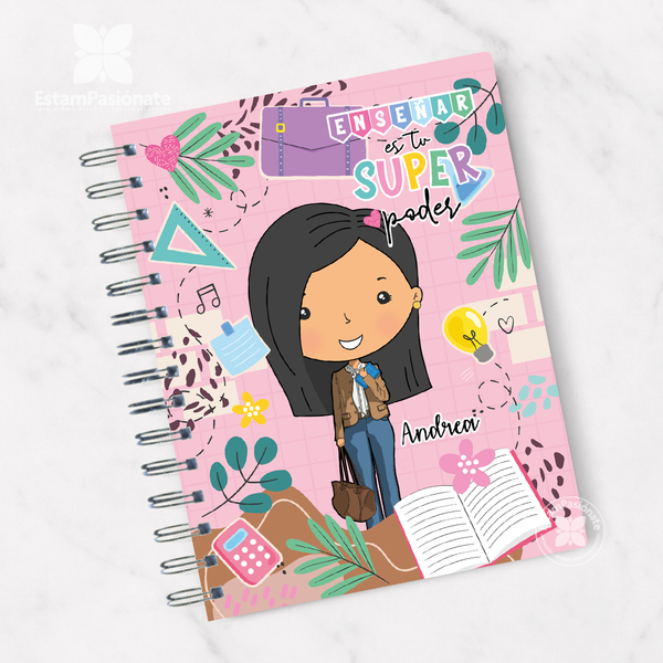Planner Profesora Personalizado