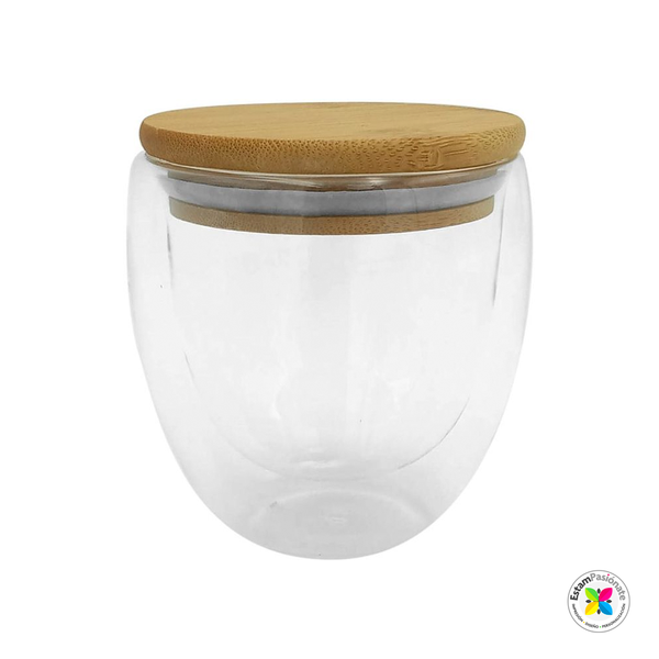 Taza doble vidrio Colombia
