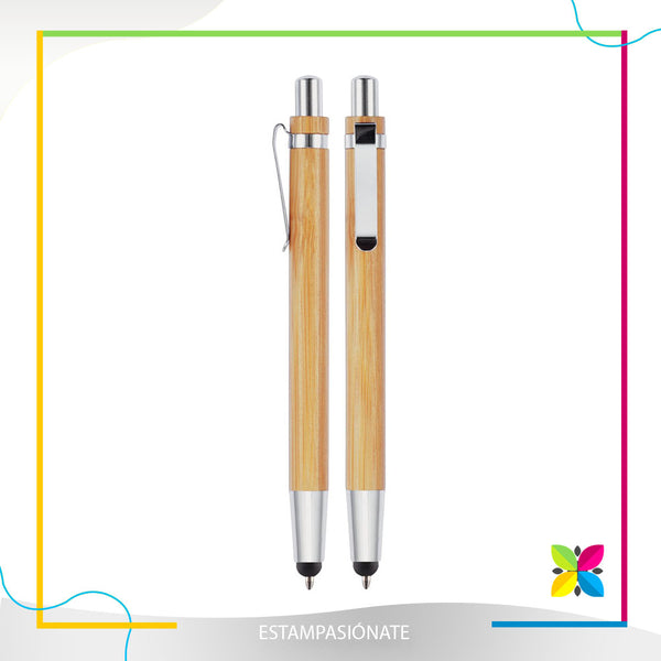 Bolígrafo Personalizado de Bamboo M2